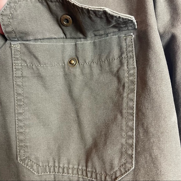 Faded Glory Mens Coat With Hoodie Size XLarge Hunter Green - Picture 6 of 12